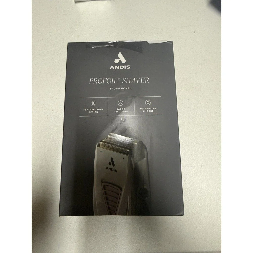 Andis TS-2 17255 Pro Foil Lithium Titanium Foil Shaver Cordless Charger Black